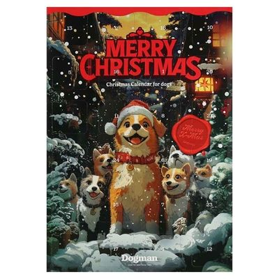 Julekalender til hunden med lækre godbidder